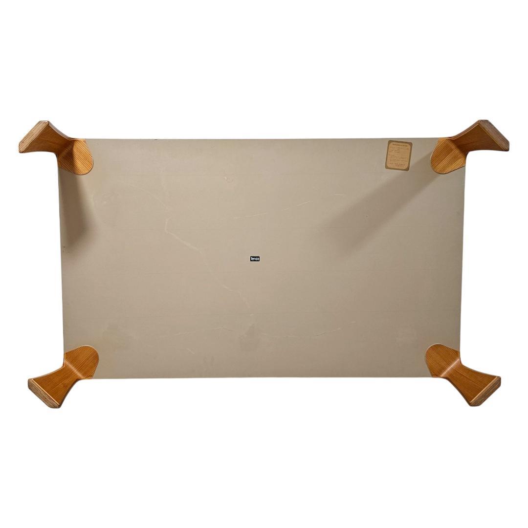 天童木工 Tendo 座卓 150×90 バチ脚 曲木 ローテーブル 和モダン