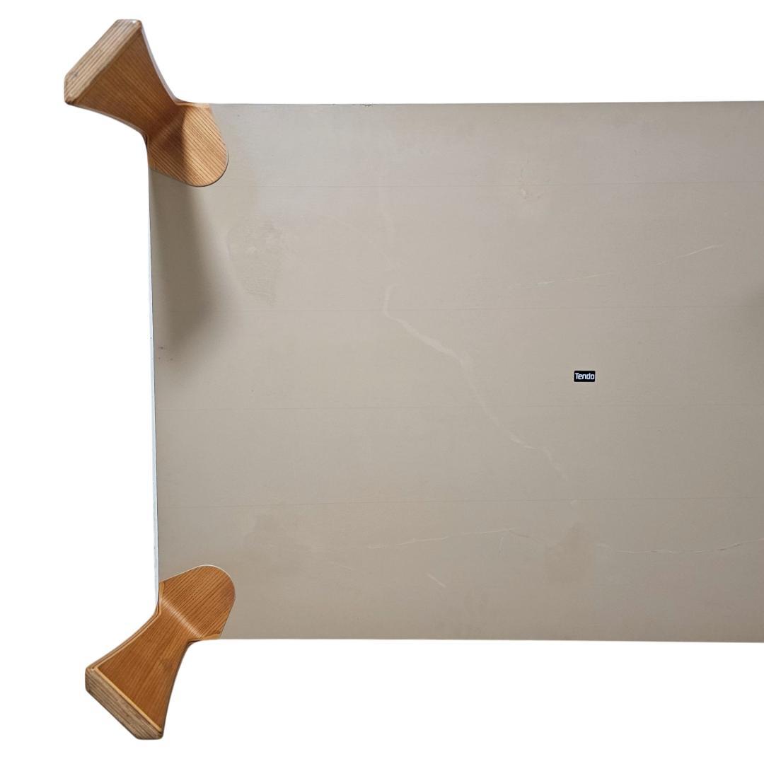 天童木工 Tendo 座卓 150×90 バチ脚 曲木 ローテーブル 和モダン