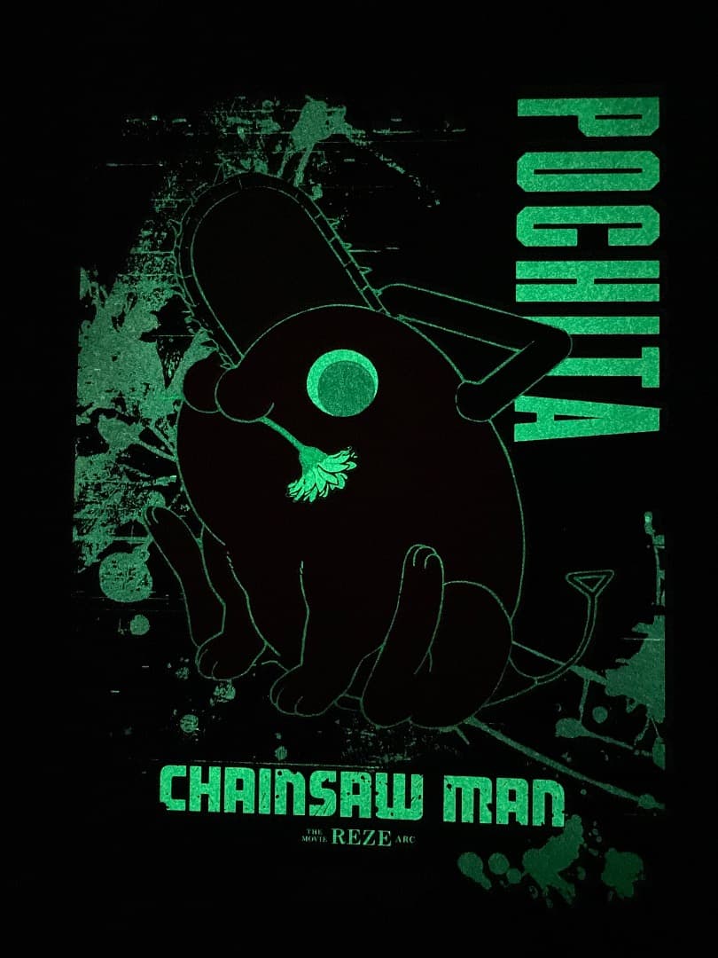 台湾劇場特典　チェンソーマン　蓄光A3ポスター　6種セット