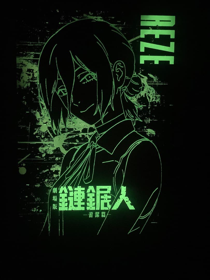 台湾劇場特典　チェンソーマン　蓄光A3ポスター　6種セット