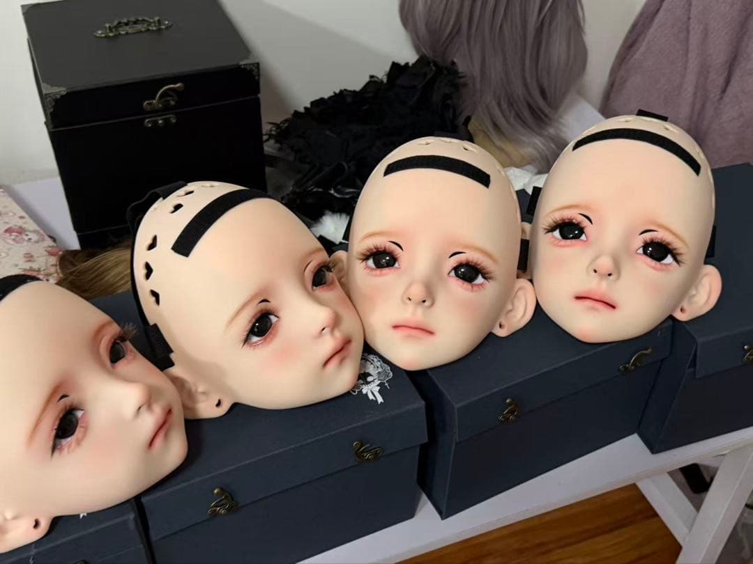 BJD風半面マスク コスプレ 着ぐるみ kigurumi 二次元