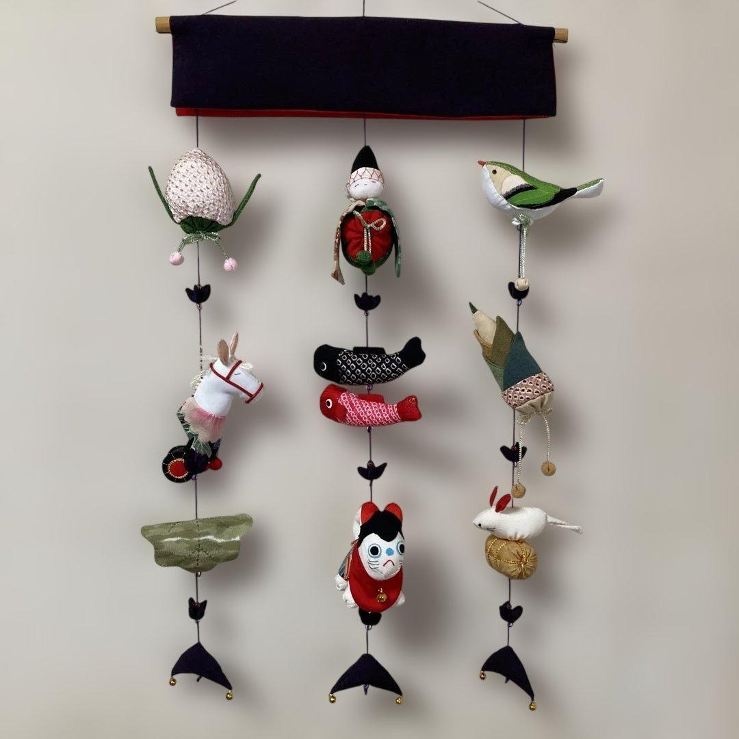 620 miharu 端午の節句壁掛けタイプ吊るし雛　吊るし飾り