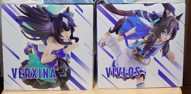 ウマ娘　一番くじ　13弾　B賞ヴィルシーナ　C賞ヴィブロス　フィギュア　セット