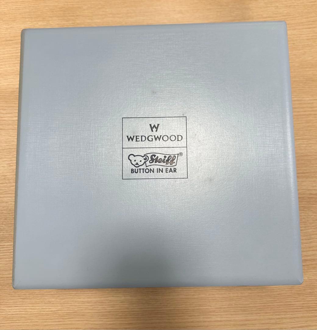 ＊　シュタイフ×ウェッジウッド　コラボ商品　テディベア付