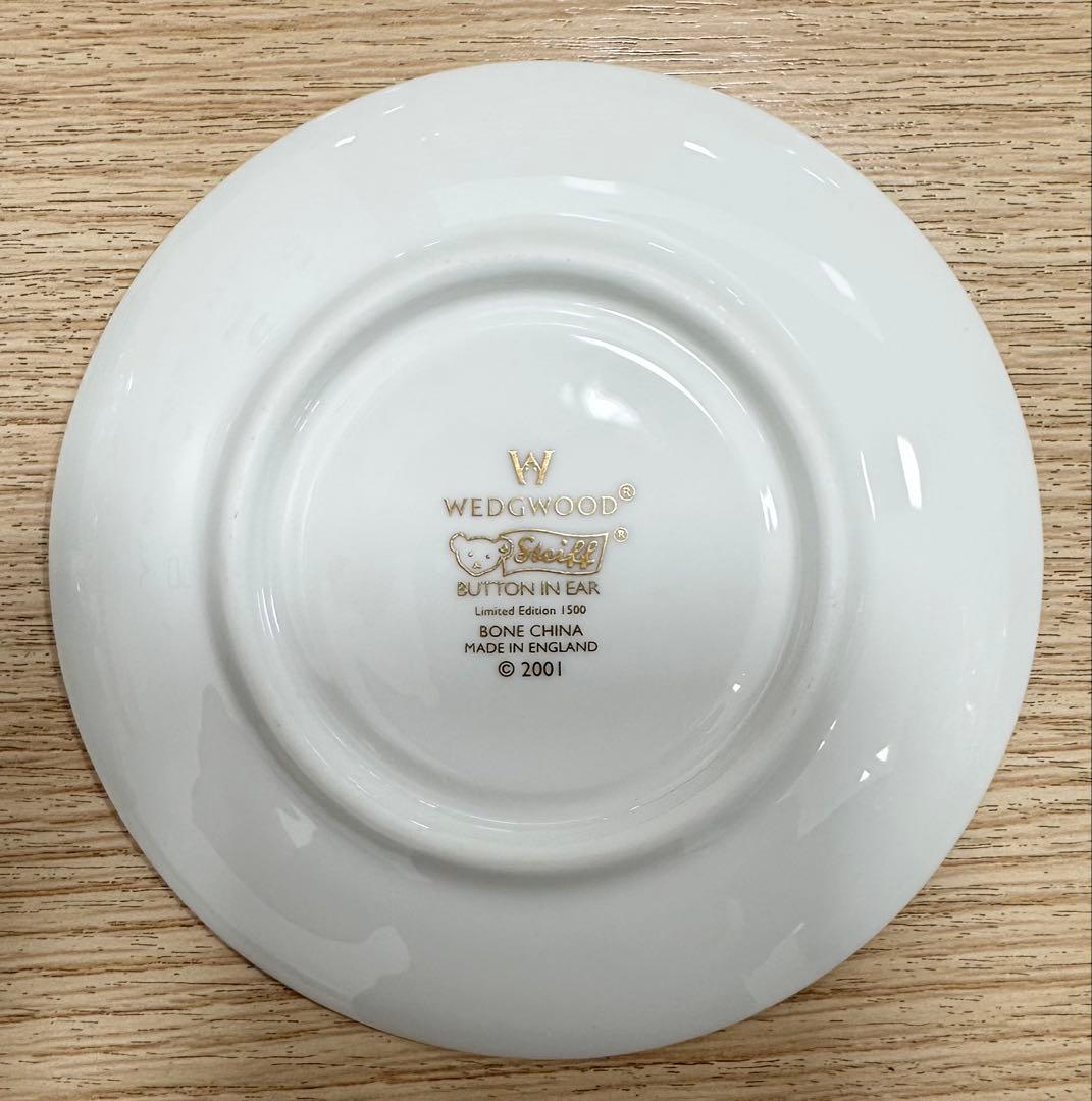 ＊　シュタイフ×ウェッジウッド　コラボ商品　テディベア付