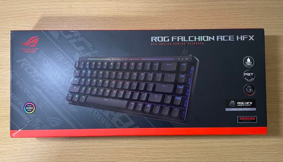 ASUS ROG FALCHION ACE HFXゲーミングキーボード 本体