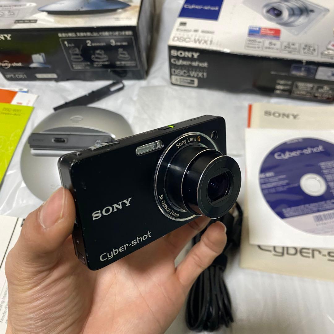 SONY DSC-WX1＋IPT-DS1 Party-shot 底座セット動作品