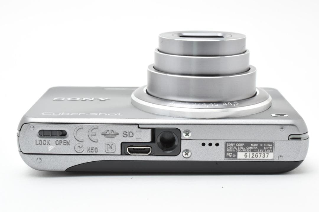 ■ 美品 ■ソニー　SONY Cyber-shot DSC-WX100 シルバー