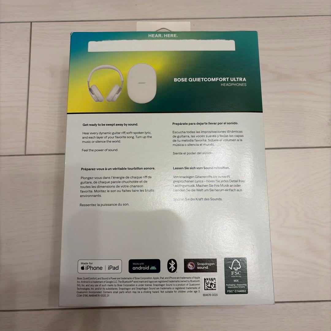 ヘッドホン BOSE QuietComfort Ultra Headphone