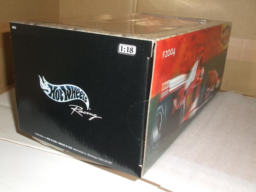 未開封　フェラーリ　F２００４　シューマッハ　＃１　バーレーン　マテル　１／１８