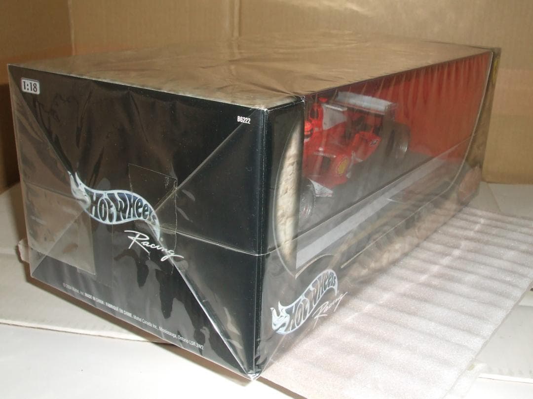 未開封　フェラーリ　F２００４　シューマッハ　＃１　バーレーン　マテル　１／１８