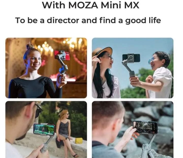 新品 MOZA Mini MX スマートフォンジンバル 3軸 スタビライザー