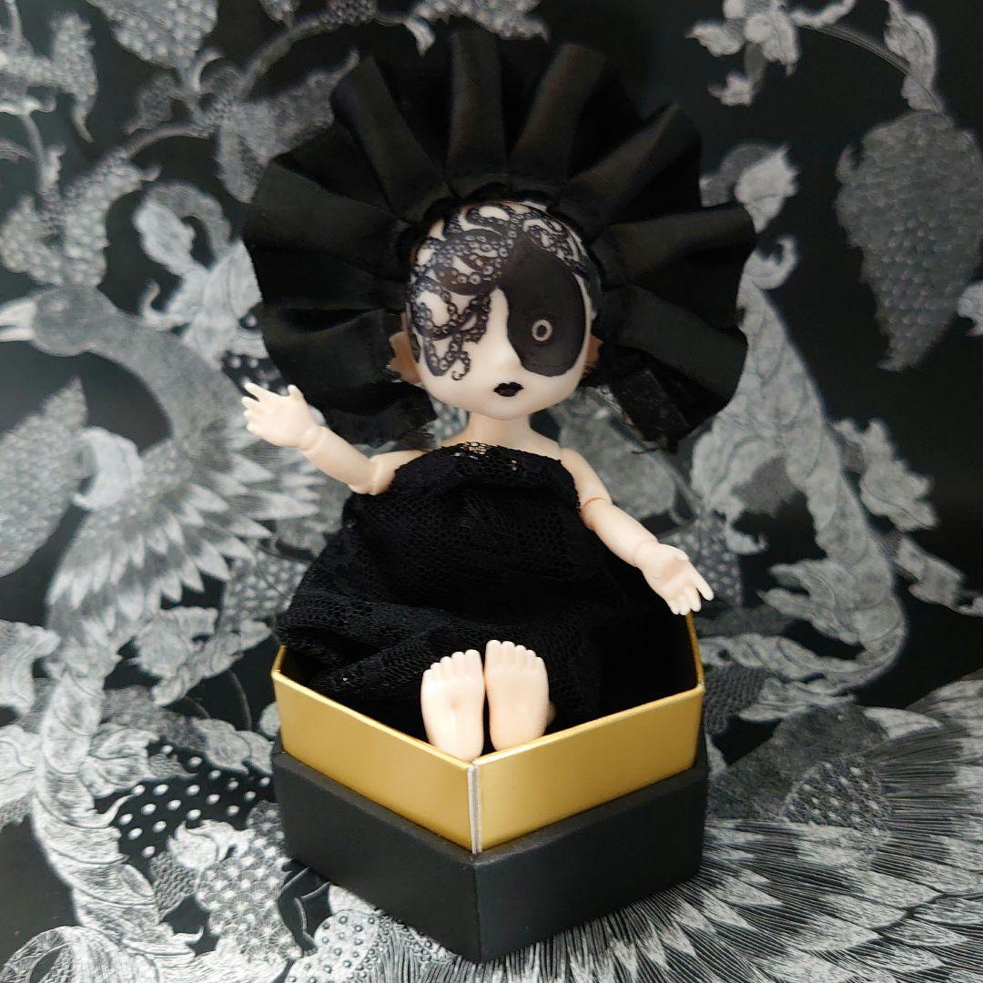 ドールミニヘッド 　蛸（たこ）【ヘッド+六角形の箱】※ボディ・背景は付属しません