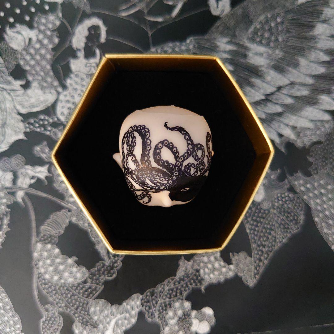 ドールミニヘッド 　蛸（たこ）【ヘッド+六角形の箱】※ボディ・背景は付属しません