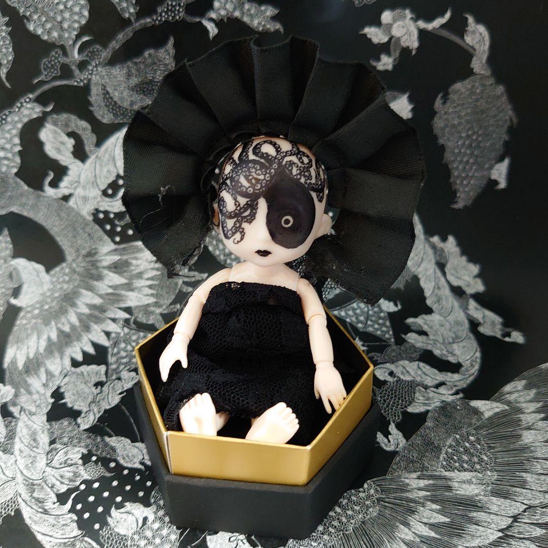 ドールミニヘッド 　蛸（たこ）【ヘッド+六角形の箱】※ボディ・背景は付属しません