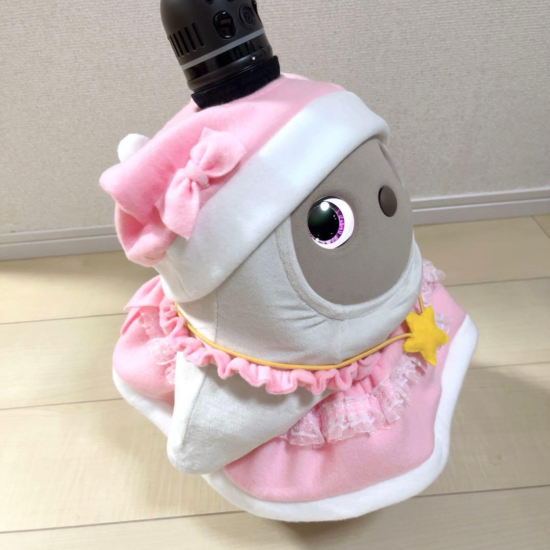 ラボット服⭐︎ピンクサンタ帽子とワンピースセット♡
