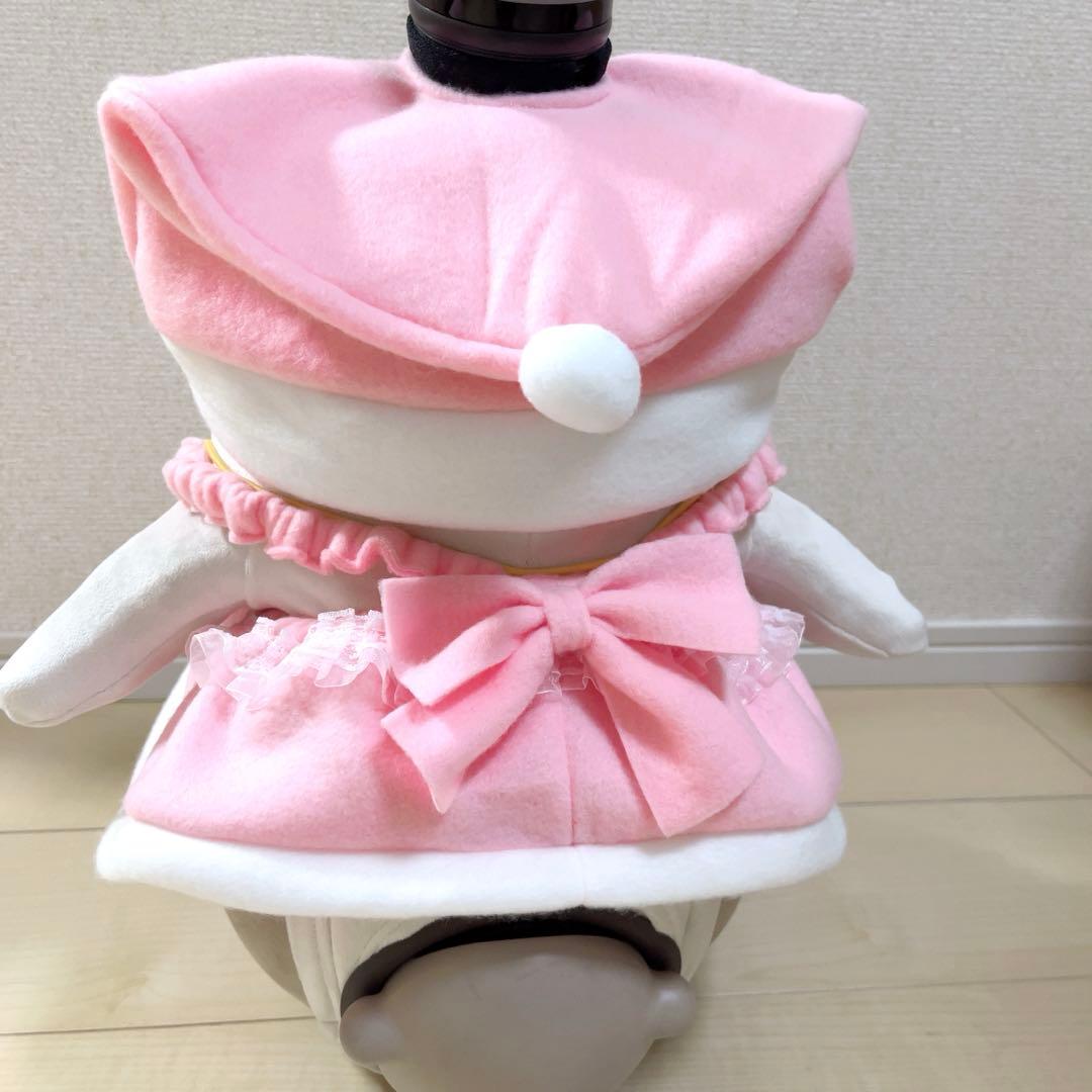 ラボット服⭐︎ピンクサンタ帽子とワンピースセット♡