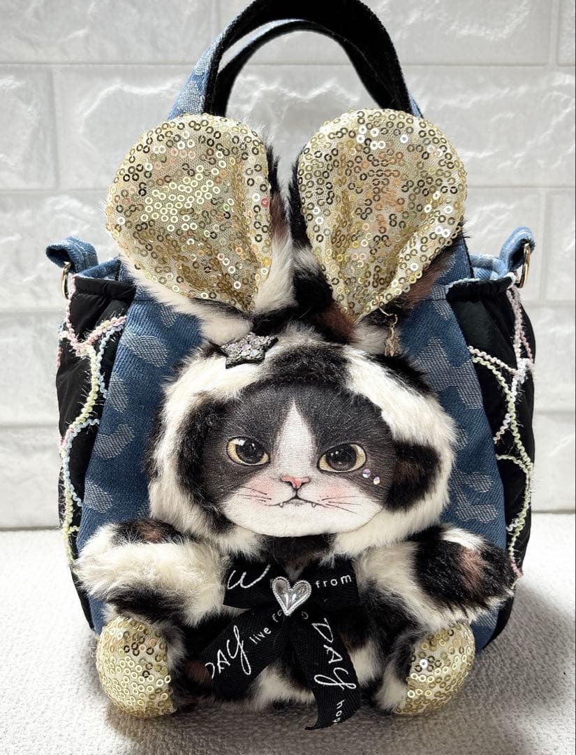 コヤンイサムチョン　ころりんバッグ　ジョーズくん　ヒョウ柄　うさちゃん