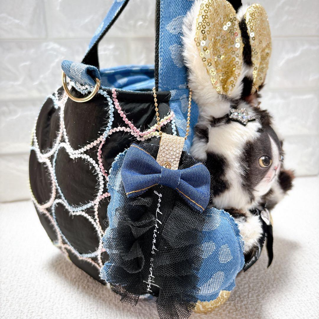 コヤンイサムチョン　ころりんバッグ　ジョーズくん　ヒョウ柄　うさちゃん