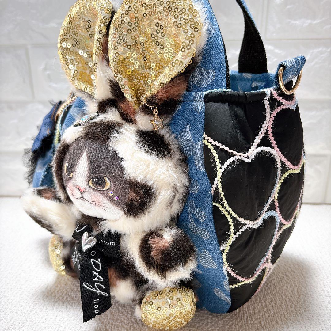 コヤンイサムチョン　ころりんバッグ　ジョーズくん　ヒョウ柄　うさちゃん