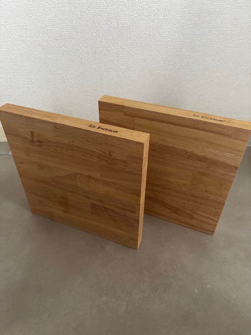 la base 木製まな板 26cm 2枚