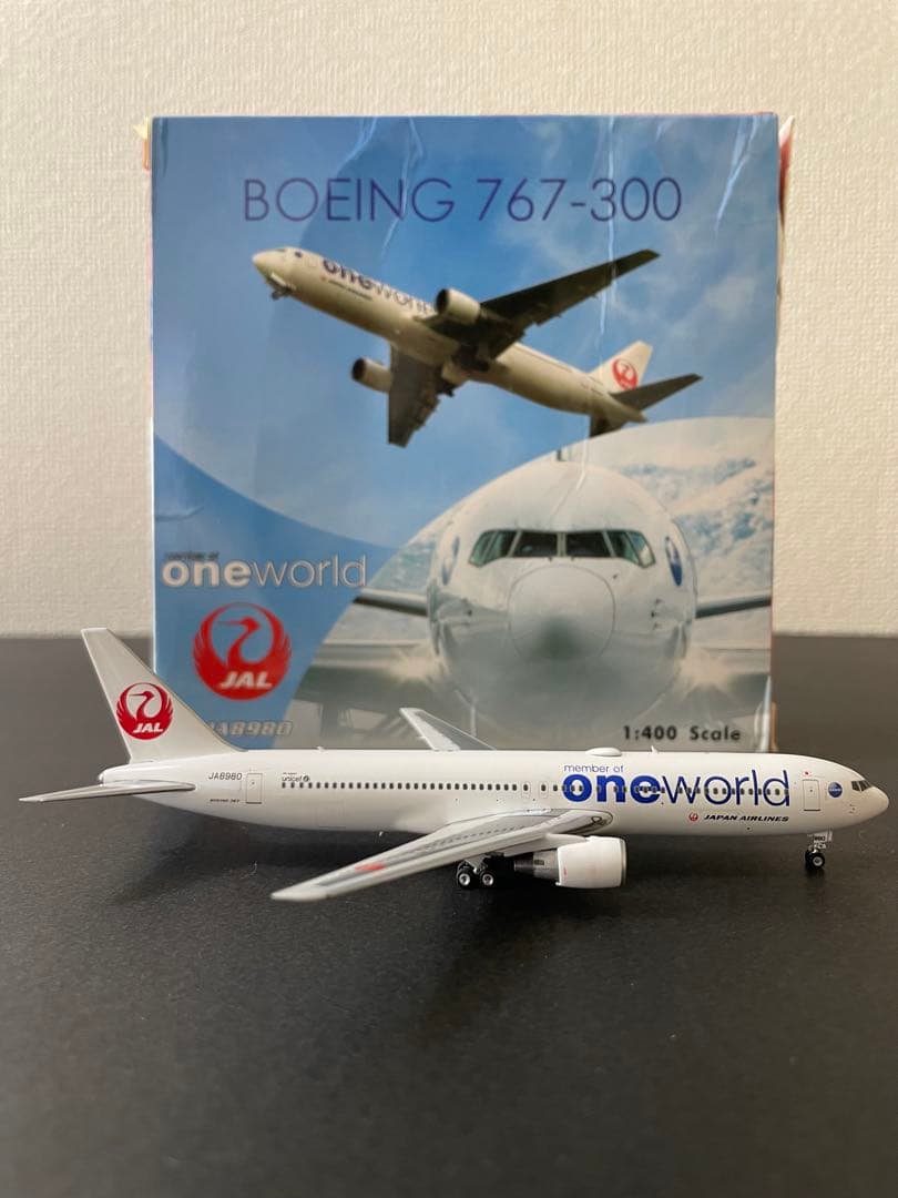 【外装異常品】JAL B767-300 oneworld塗装 JC製1/400