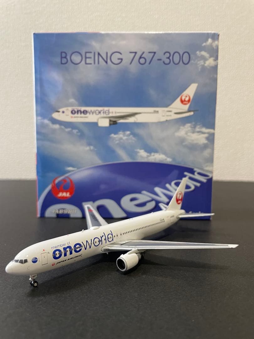 【外装異常品】JAL B767-300 oneworld塗装 JC製1/400
