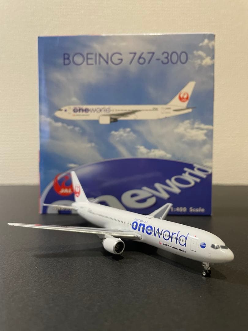 【外装異常品】JAL B767-300 oneworld塗装 JC製1/400