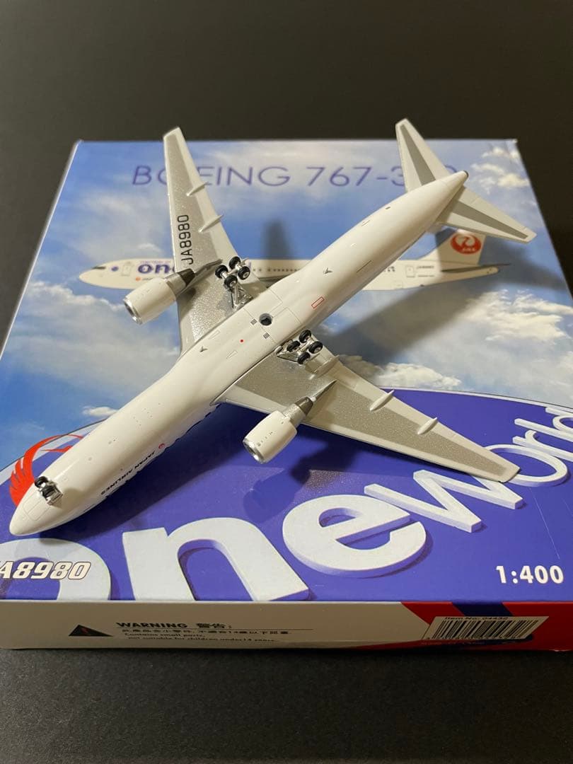 【外装異常品】JAL B767-300 oneworld塗装 JC製1/400