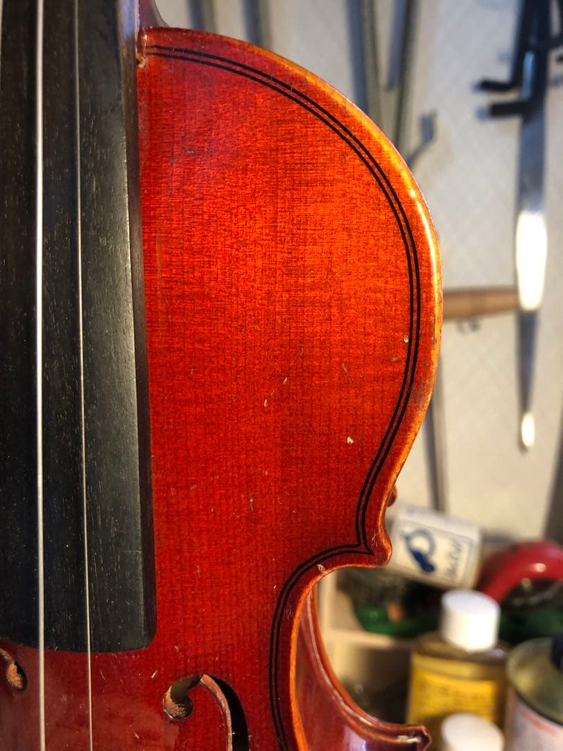 【駒&魂柱調整済】Suzuki分数バイオリンNo220 1/10 1972