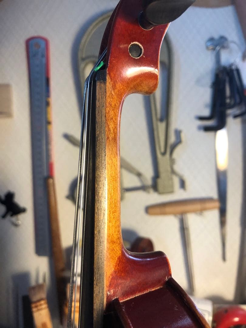 【駒&魂柱調整済】Suzuki分数バイオリンNo220 1/10 1972