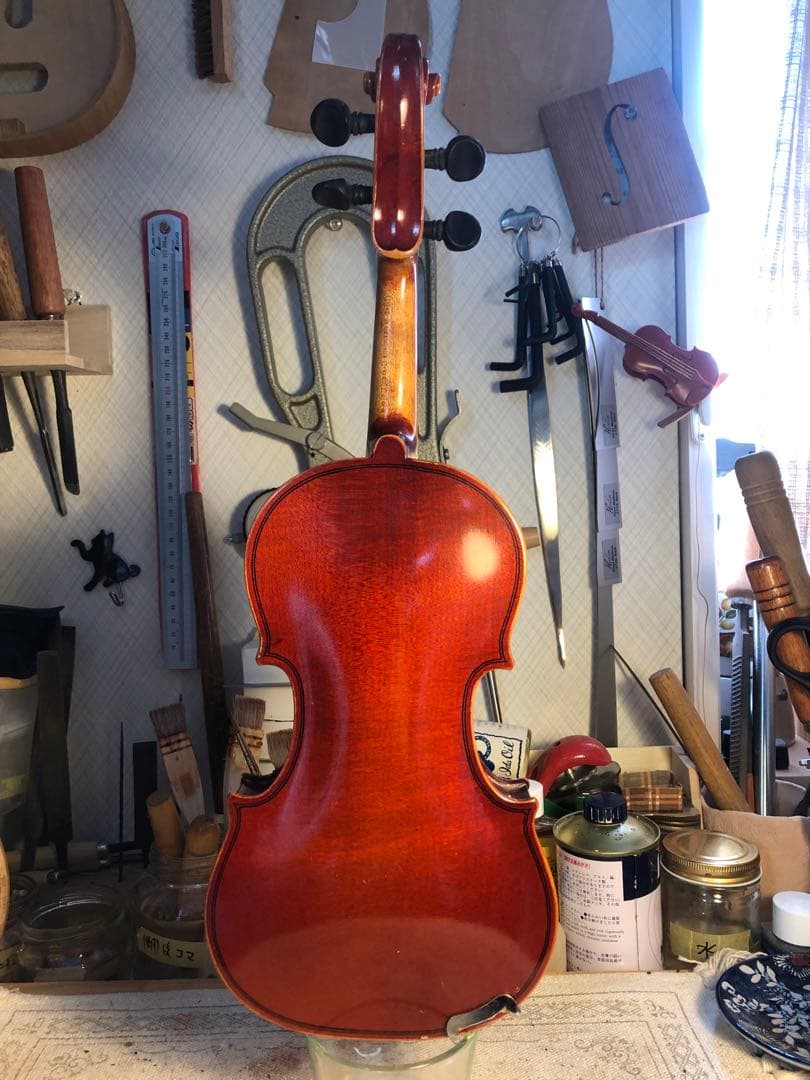 【駒&魂柱調整済】Suzuki分数バイオリンNo220 1/10 1972