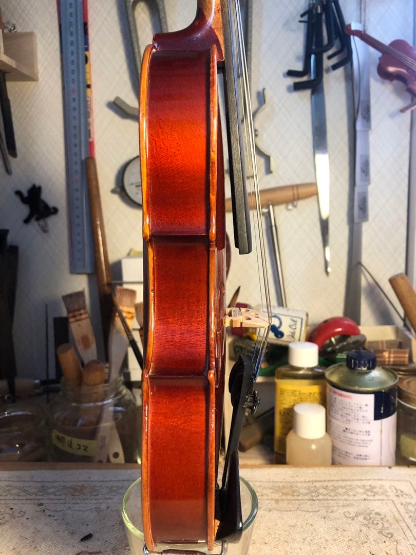 【駒&魂柱調整済】Suzuki分数バイオリンNo220 1/10 1972