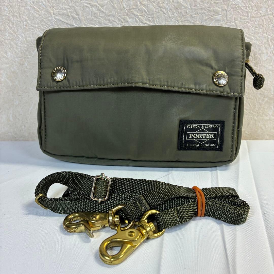 [美品] PORTER　リバティ　ショルダーウォレット　 2way