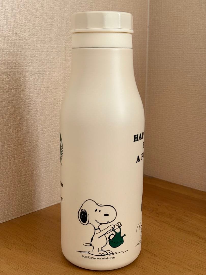 スターバックス スヌーピー ステンレスロゴボトル473ml