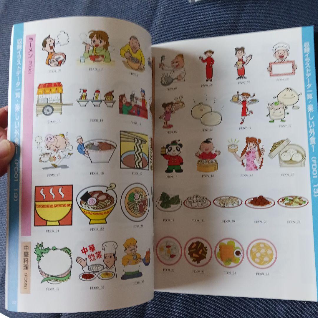 MPC　食のイラスト大全　CDROM3枚組