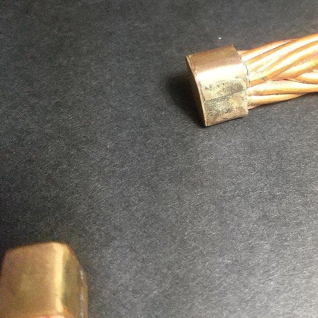 銅 バングル Viking warrior solid 17.3cm