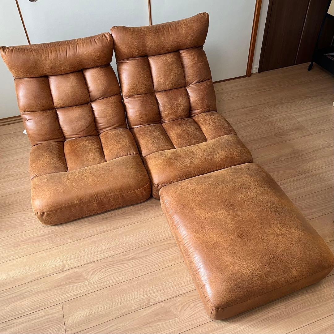 【air/プロフ参照 】ニトリ　座椅子2個　送料込み