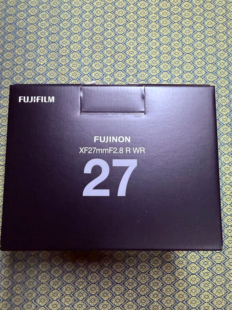 Fujinon XF 27mm F2.8 WR 美品