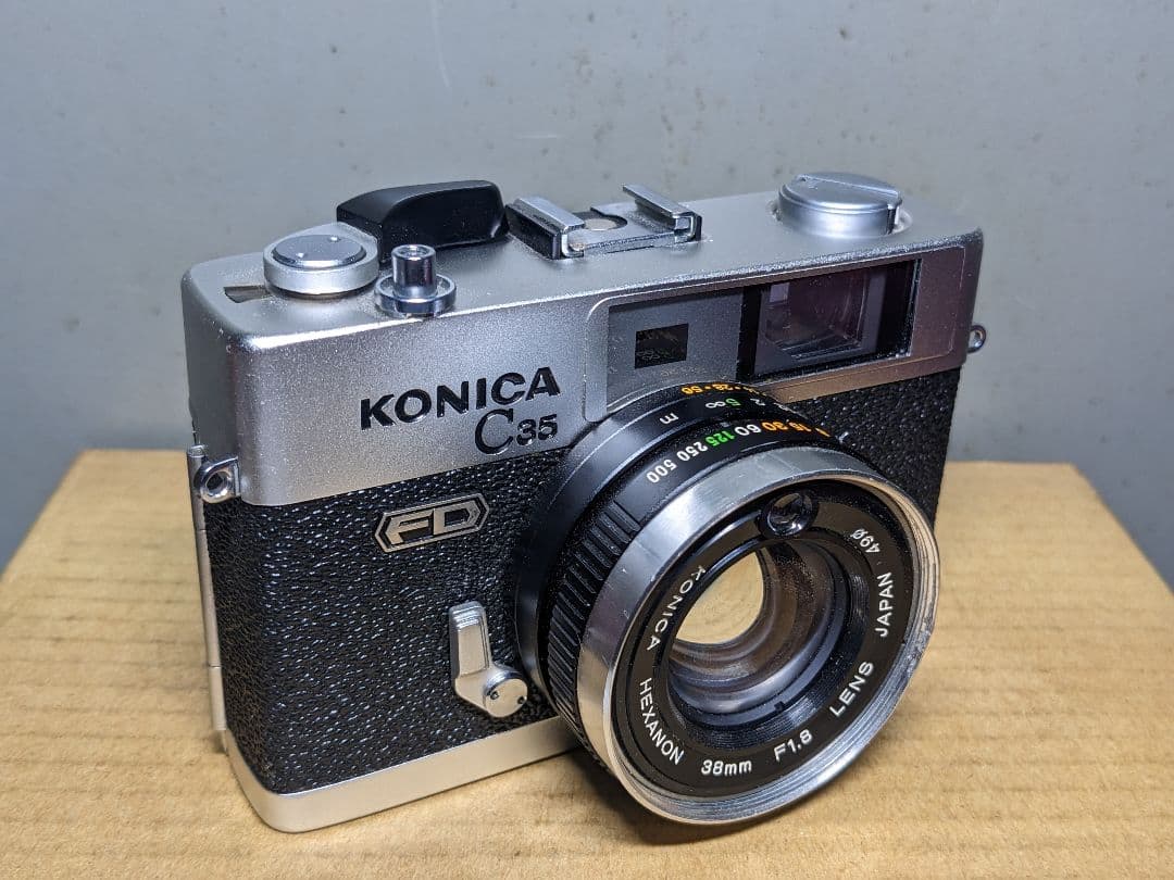 KONICA C35 FD レンジファインダー レトロカメラ　フィルムカメラ