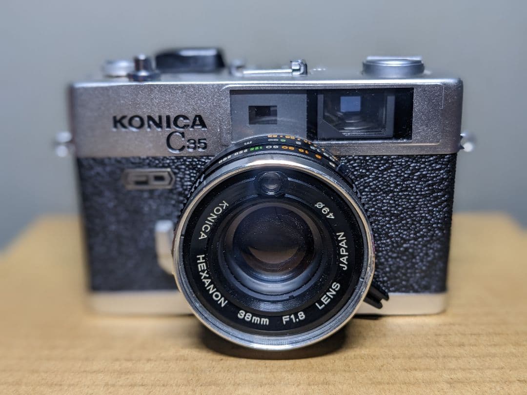 KONICA C35 FD レンジファインダー レトロカメラ　フィルムカメラ