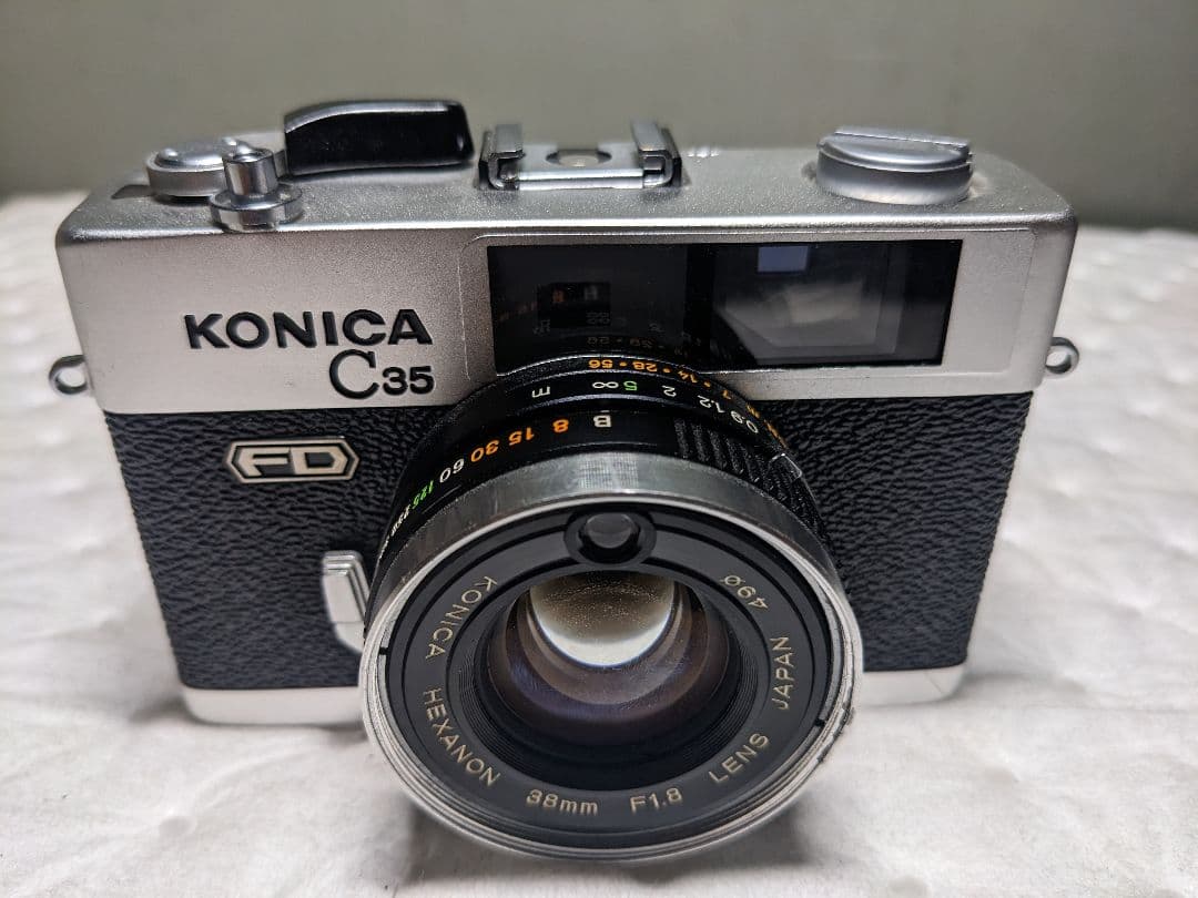 KONICA C35 FD レンジファインダー レトロカメラ　フィルムカメラ