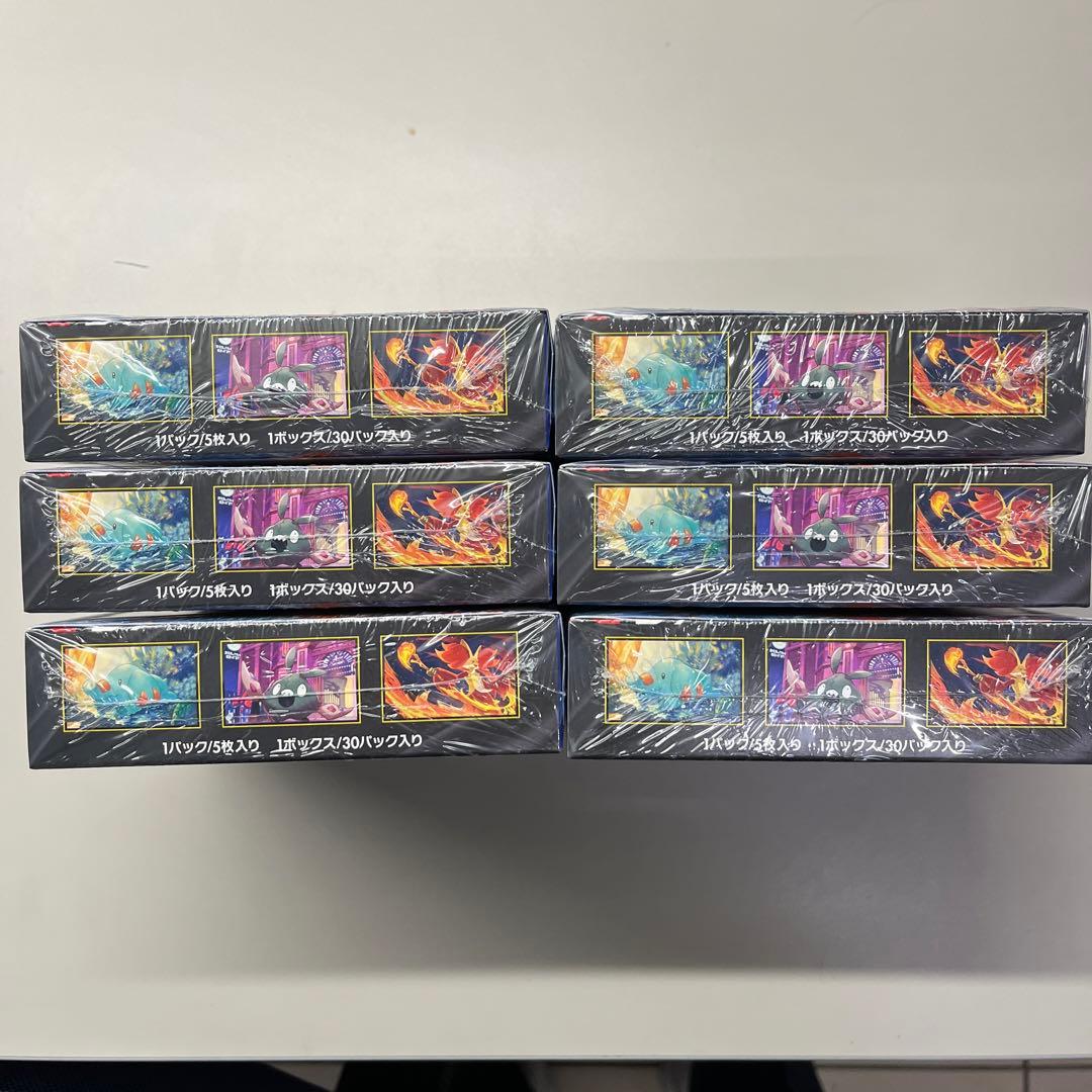 ポケモンカード ニンジャスピナー 6BOX シュリンク付