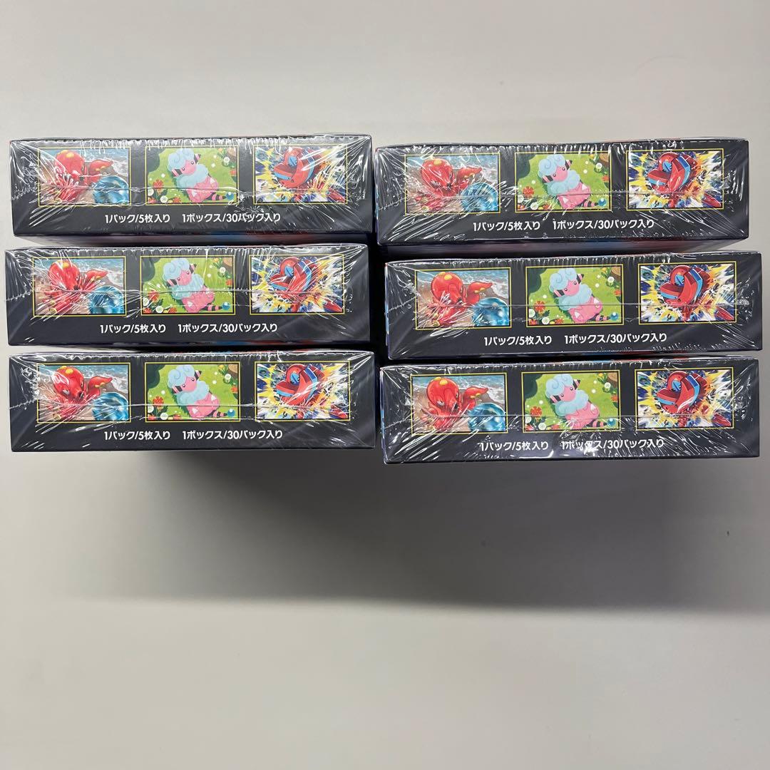 ポケモンカード ニンジャスピナー 6BOX シュリンク付