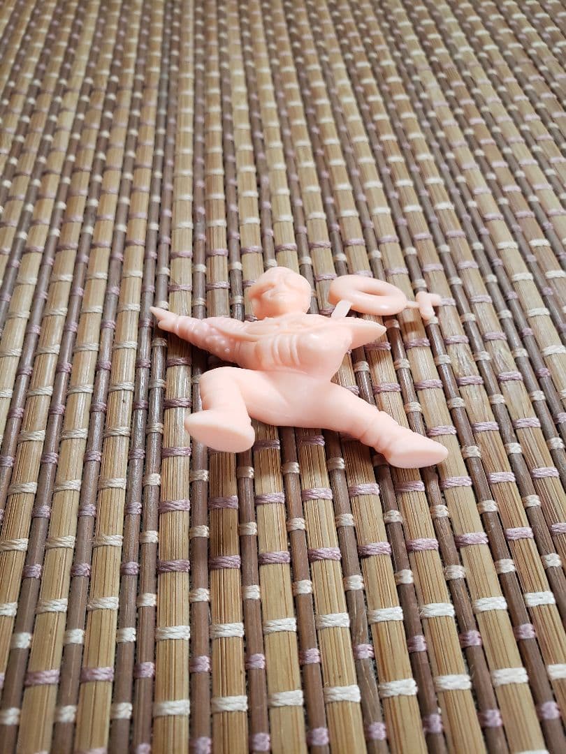 日本版ドラゴンボール消しゴムパート12天使の輪バータ未切り肌色ペールオレンジ