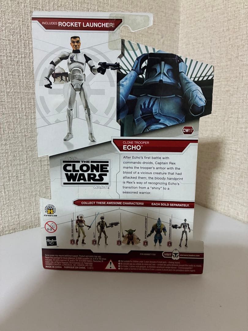 スターウォーズ クローンウォーズ ベーシックフィギュア エコー