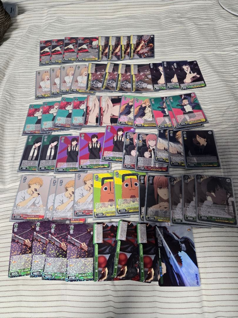 ヴァイスシュヴァルツ　チェンソーマン　デッキ・デッキパーツ多数