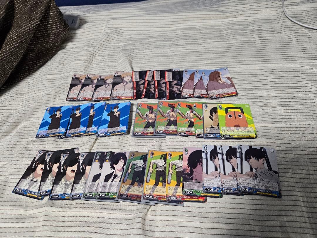 ヴァイスシュヴァルツ　チェンソーマン　デッキ・デッキパーツ多数