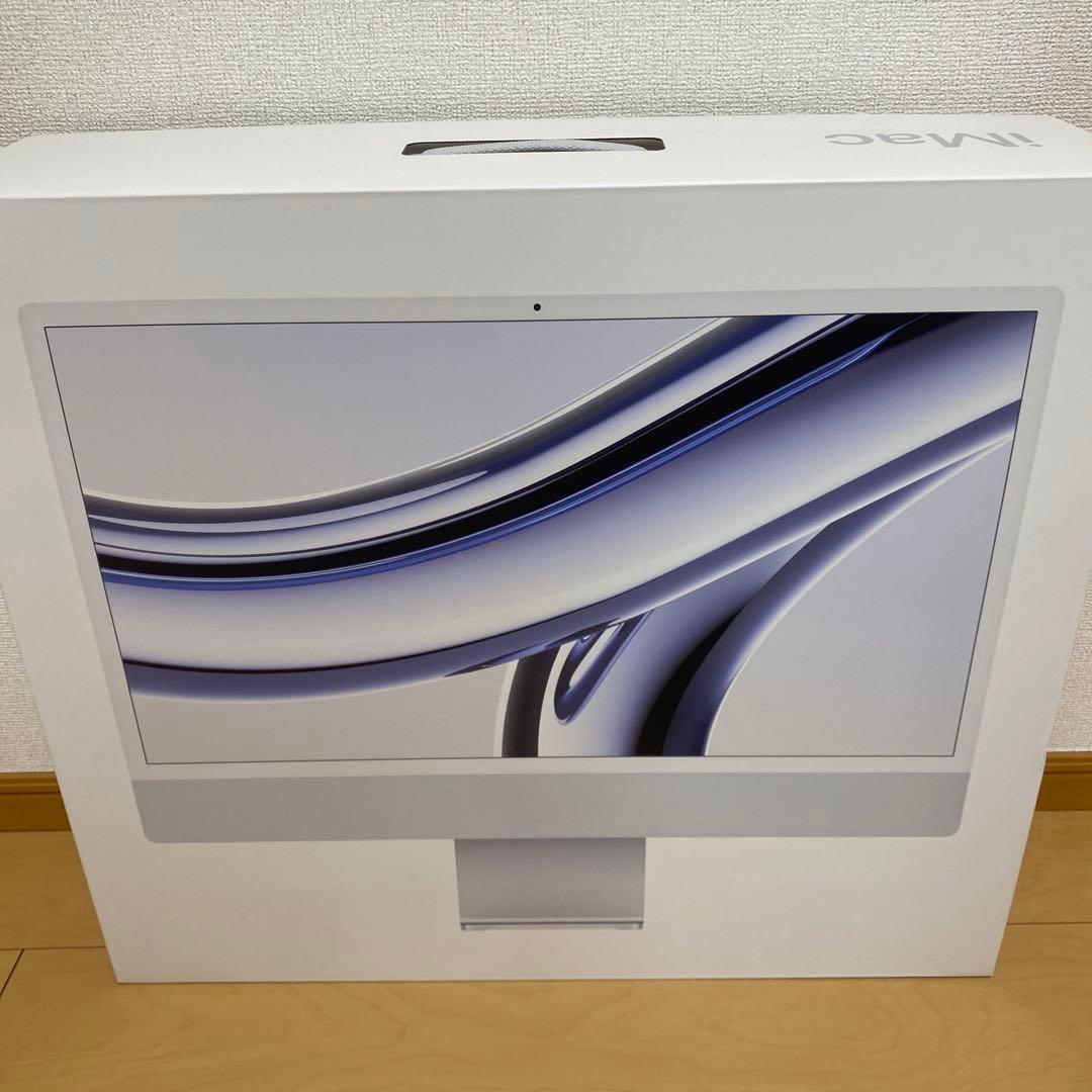 即購入歓迎【2024年6月購入】2023iMac M3チップ24インチおまけあり