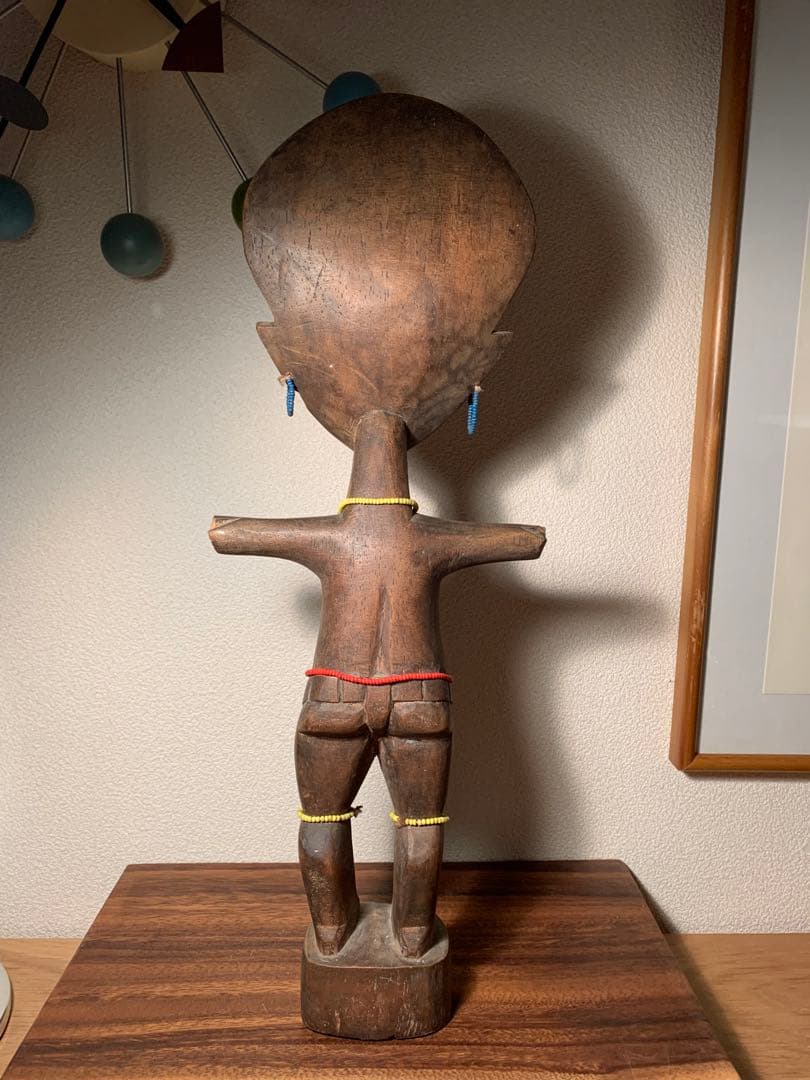 アシャンティ族 アクアバ人形 ガーナ 民藝 アフリカン フォークアート C
